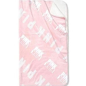 New PINK Sherpa Blanket